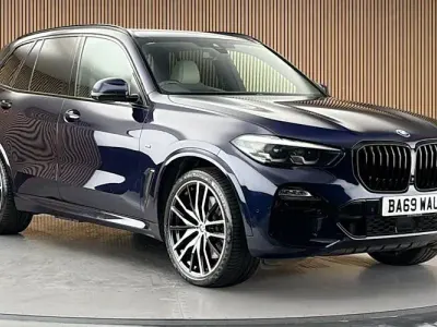 Used BMW X5 M Sport 394 HP (289 kW) 2019 Blue SUV