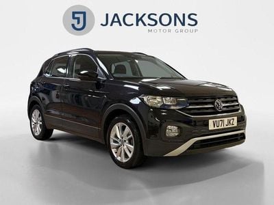Used VW T-Cross SE 95 HP (69 kW) 2021 Black SUV