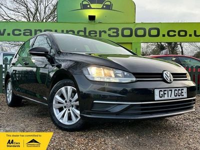 Used VW Golf VII SE 125 HP (91 kW) 2017 Black Hatchback