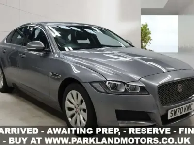 Używany Jaguar XF Portfolio 2020 Szary Sedan/Limuzyna