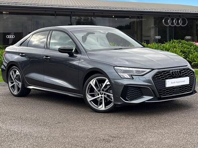 Used Audi A3 Black Edition 150 HP (110 kW) 2023 Grey Sedan
