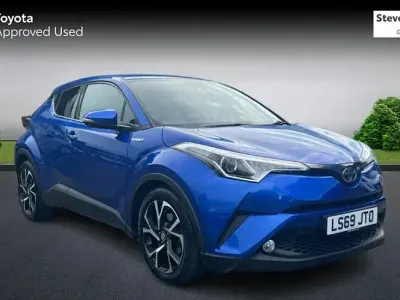 Used Toyota C-HR Design 122 HP (89 kW) 2019 Blue SUV