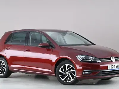 Used VW Golf VII Edition 150 HP (110 kW) 2020 Red Hatchback