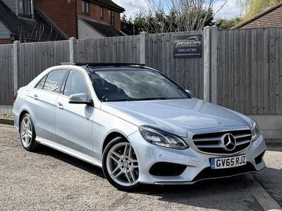 Used Mercedes E350 AMG Line Premium 250 HP (183 kW) 2016 Silver Sedan