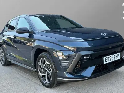 Used Hyundai Kona N Line 138 HP (101 kW) 2026 Denim blue SUV