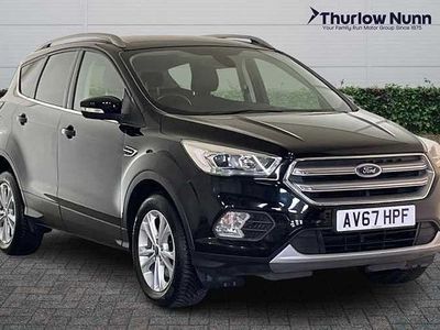 Used Ford Kuga Titanium 150 HP (110 kW) 2017 Black SUV