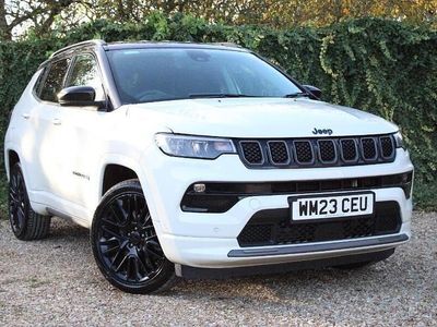 White/black Used 2023 Jeep Compass SUV | £15,722 (Fair price)