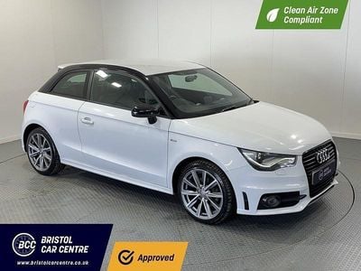 Begagnad Audi A1 S-Line 122 HK (89 kW) 2014 Vit Halvkombi