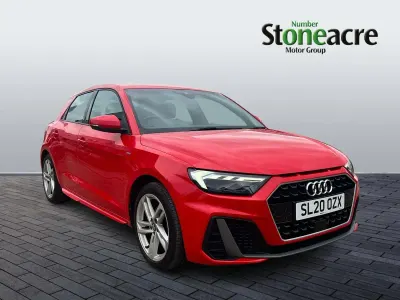 Used Audi A1 Sportback S-Line 150 HP (110 kW) 2020 Red Hatchback