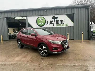 Used Nissan Qashqai Tekna 2019 Red SUV