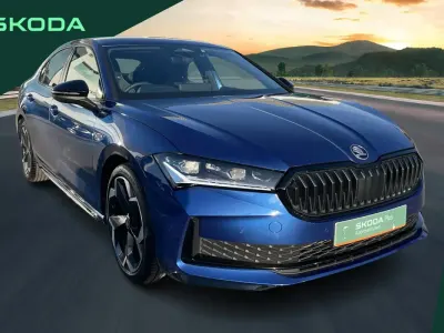 Used Skoda Superb SportLine 150 HP (110 kW) 2025 Blue Hatchback