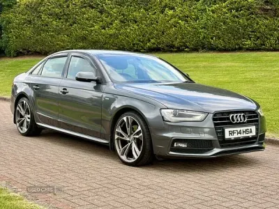 Used Audi A4 S-Line 177 HP (130 kW) 2014 Grey Sedan