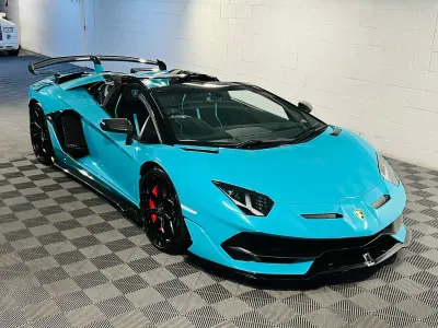 Used Lamborghini Aventador 2020 Blue Cabriolet