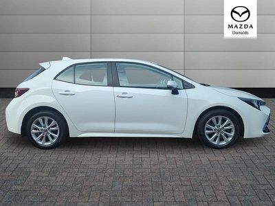 Used Toyota Corolla 2023 White Hatchback