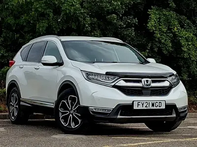 Used Honda CR-V Hybrid 184 HP (135 kW) 2021 White SUV