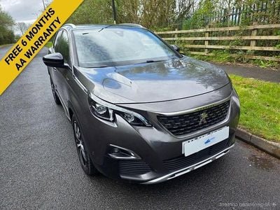 Begagnad Peugeot 3008 GT-line 130 HK (95 kW) 2018 Grå SUV