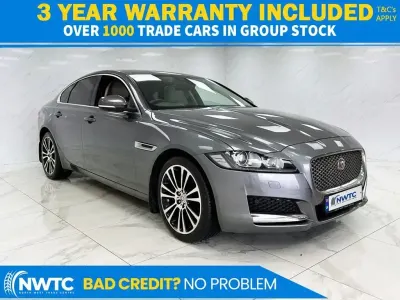 Used Jaguar XF Portfolio 180 HP (132 kW) 2018 Grey Sedan