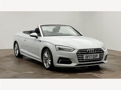 White Used 2017 Audi A5 Cabriolet Sport Cabriolet | £14,495 (Good price)