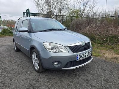 Used Skoda Roomster 105 HP (77 kW) 2012 Blue MPV
