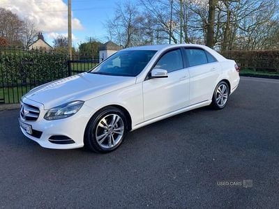 Used Mercedes E220 SE 2015 White Sedan