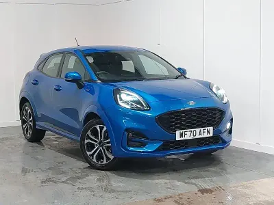 Second-hand Ford Puma ST-Line 125 CP (91 kW) 2020 Albastru SUV