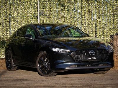 Ny Mazda 3 Homura-Line 140 HK (102 kW) 2025 Svart Halvkombi