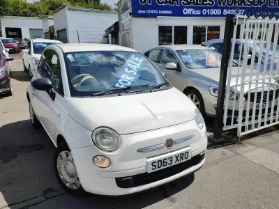 Used Fiat 500 Pop 2013 White Hatchback