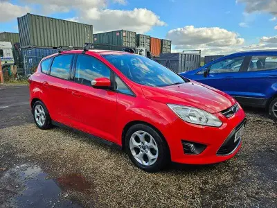 Used Ford C-MAX Zetec 125 HP (91 kW) 2013 Red MPV