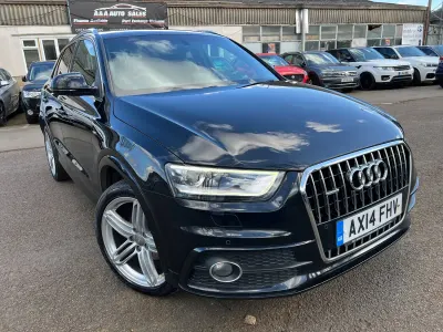 Used Audi Q3 S-line plus 177 HP (130 kW) 2014 Black SUV