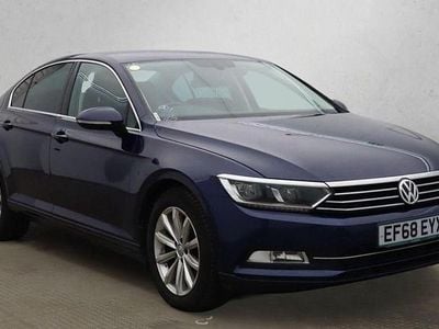 Used VW Passat Business 150 HP (110 kW) 2018 Blue Sedan