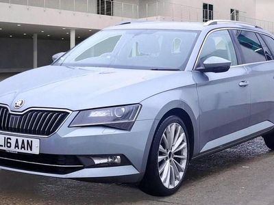 Grey Used 2016 Skoda Superb SE L Executive Estate | £8,450 (Fair price)