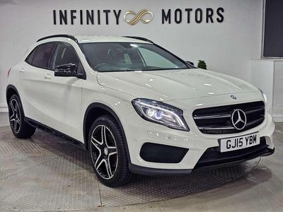 Used Mercedes GLA220 AMG line 170 HP (125 kW) 2015 White SUV
