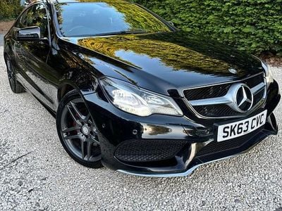 Begagnad Mercedes E250 AMG 2013 Svart Sportkupé
