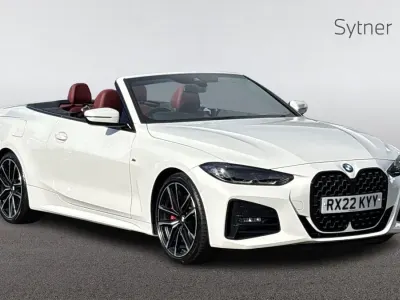 Usado BMW 420 M Sport 181 CV (133 kW) 2022 Blanco Descapotable