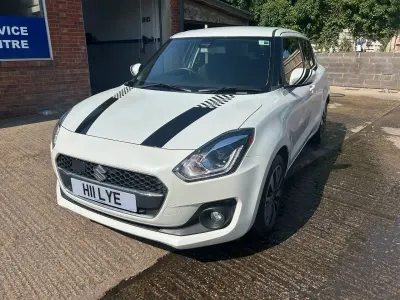 Used Suzuki Swift SZ5 2020 White Hatchback