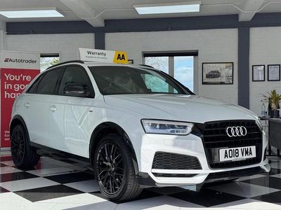 Used Audi Q3 Black Edition 150 HP (110 kW) 2018 White SUV