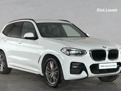 Used BMW X3 M Sport 187 HP (137 kW) 2020 White SUV