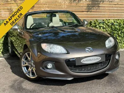 Usado Mazda MX5 Edition 126 CV (92 kW) 2014 Gris Descapotable