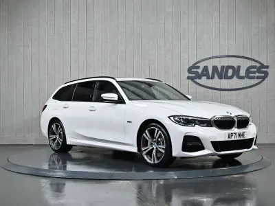 Used BMW 330e M Sport 292 HP (214 kW) 2022 White Estate