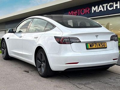 Used Tesla Model 3 Standard Range 208 kW (283 HP) 2021 White Sedan