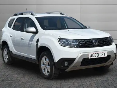 Used Dacia Duster Comfort 99 HP (72 kW) 2020 White SUV