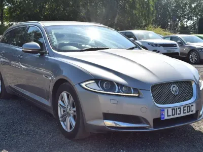 Used Jaguar XF Luxury 163 HP (119 kW) 2013 Grey Estate