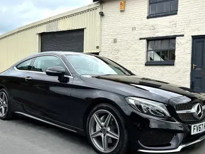 Used Mercedes C200 AMG Line Premium 2017 Black Coupe