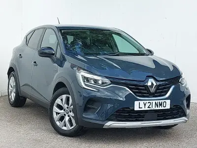 Used Renault Captur Iconic 91 HP (66 kW) 2021 Blue SUV