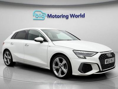 Used Audi A3 Sportback S-Line 2022 White Hatchback