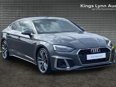 Used Audi A5 S-Line 200 HP (147 kW) 2024 Grey Hatchback