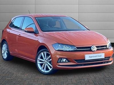 Used VW Polo SEL 115 HP (84 kW) 2019 Energetic orange Hatchback