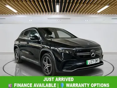 Begagnad Mercedes EQA250 AMG line 139 kW (190 HK) 2022 Svart SUV