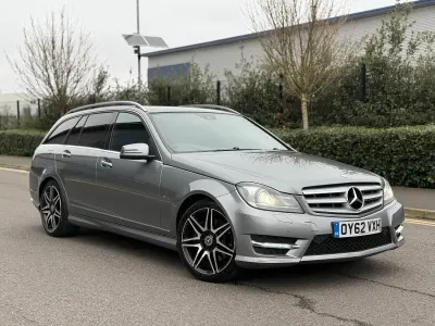 Used Mercedes C350 AMG 2012 Silver Estate