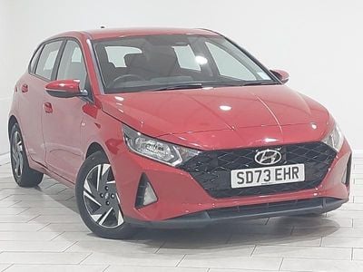 Red Used 2023 Hyundai i20 SE Hatchback | £15,498 (Fair price)
